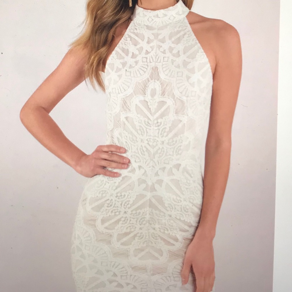 White Lace Dress